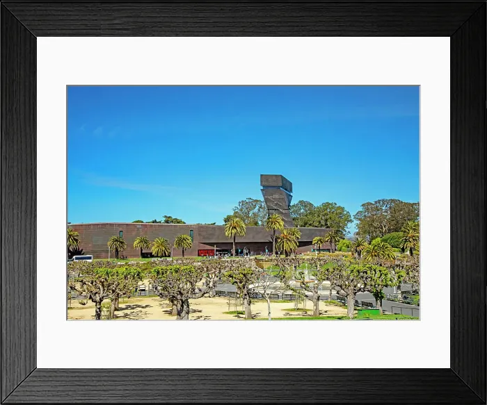 Framed Print : California, San Francisco, Golden Gate Park, M. H. de Young Memorial Museum Framed Print : California, San Francisco, Golden Gate Park, M. H. de Young Memorial Museum