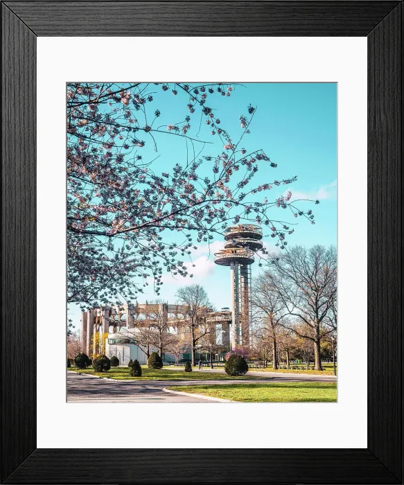 Framed Print : New York, Queens, Flushing Meadow Park