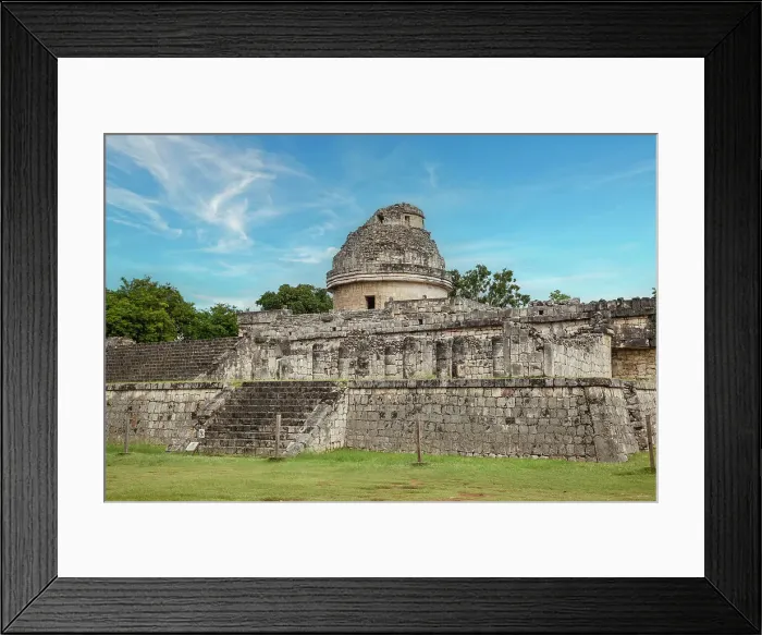 Framed Print : Mexico, Yucatan, Chichen Itza, Caracol Building, Observatory Framed Print : Mexico, Yucatan, Chichen Itza, Caracol Building, Observatory