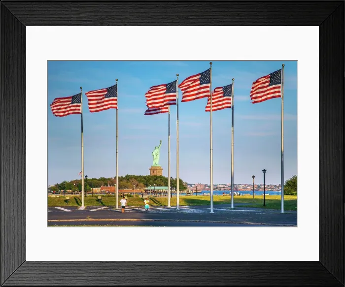 Framed Print : New Jersey, Liberty State Park, View of Statue of Liberty Framed Print : New Jersey, Liberty State Park, View of Statue of Liberty