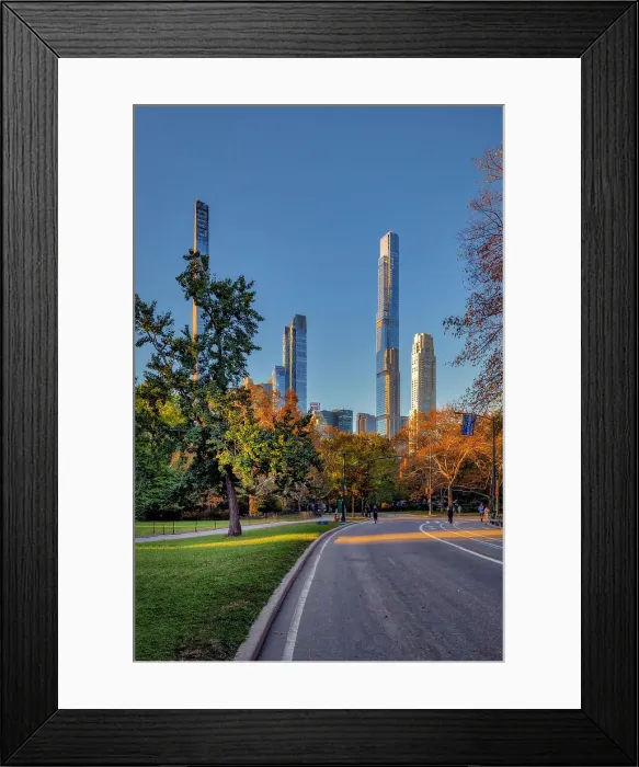 Framed Print : NY, NYC, Central Park, Central Park Tower, skyscraper Framed Print : NY, NYC, Central Park, Central Park Tower, skyscraper