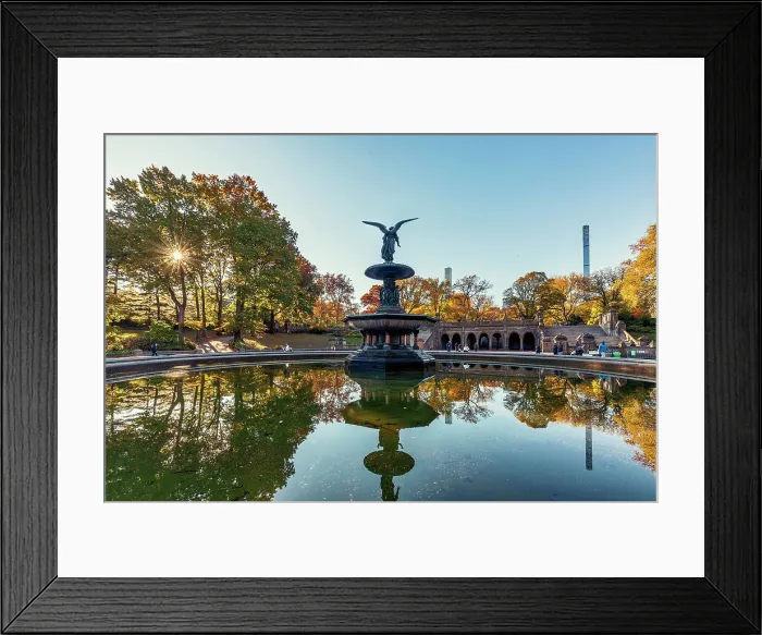 Framed Print : NY, NYC, Central Park, Bethesda Terrace, Bethesda Fountain Framed Print : NY, NYC, Central Park, Bethesda Terrace, Bethesda Fountain