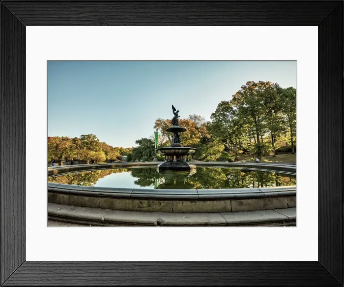 Framed Print : NY, NYC, Central Park, Bethesda Fountain Framed Print : NY, NYC, Central Park, Bethesda Fountain