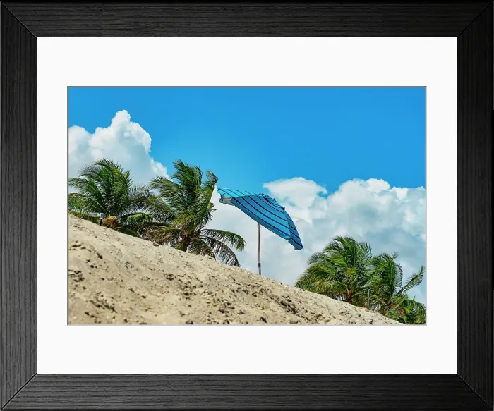 Framed Print : Florida, Palm Beach County, Peanut Island, beach Framed Print : Florida, Palm Beach County, Peanut Island, beach