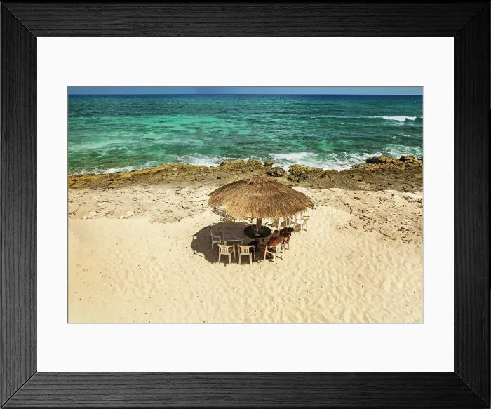 Framed Print : Mexico, Cozumel, Punta Sur, Freedom in Paradise Beach Framed Print : Mexico, Cozumel, Punta Sur, Freedom in Paradise Beach