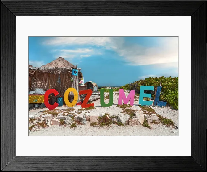 Framed Print : Mexico, Cozumel Island, Punta Sur Framed Print : Mexico, Cozumel Island, Punta Sur