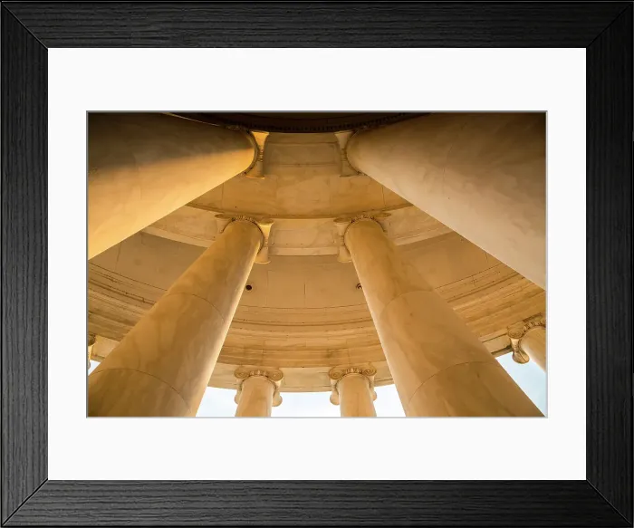 Framed Print : Washington, D.C. Columns at Thomas Jefferson Memorial Framed Print : Washington, D.C. Columns at Thomas Jefferson Memorial