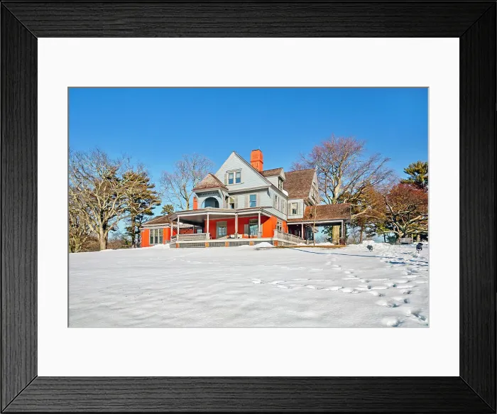 Framed Print : New York, Long Island, Cove Neck, Sagamore Hill, House and Museum Framed Print : New York, Long Island, Cove Neck, Sagamore Hill, House and Museum