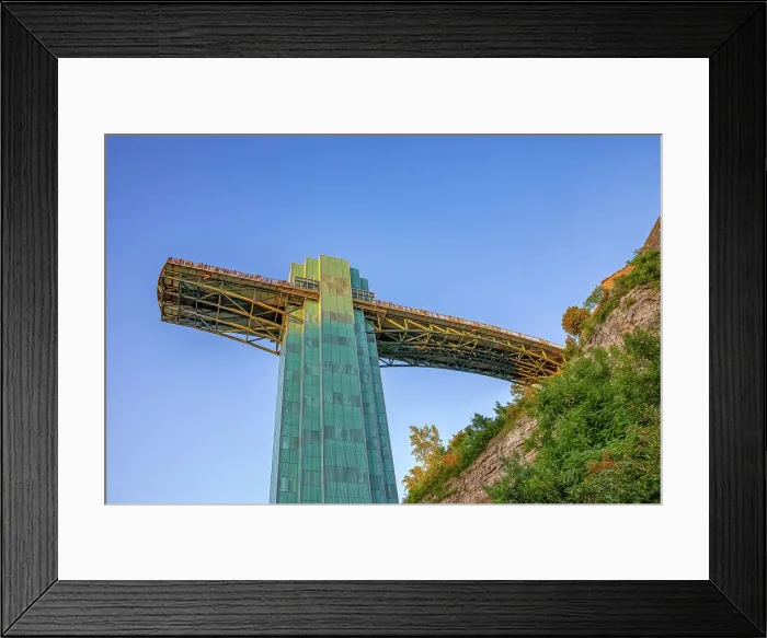 Framed Print : New York, Niagara Falls, Elevator and Observation Deck Framed Print : New York, Niagara Falls, Elevator and Observation Deck