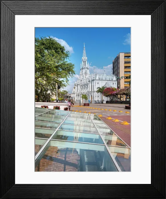 Framed Print : Colombia, Cali, Church of the Hermitage, Iglesia La Ermita Framed Print : Colombia, Cali, Church of the Hermitage, Iglesia La Ermita