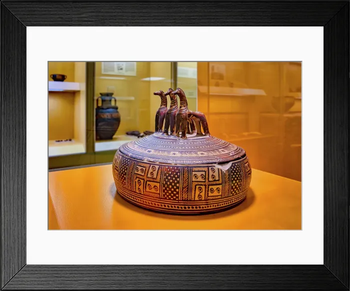 Framed Print : Greece, Athens, Ancient Artifact Display at The Agora Architectural Museum Framed Print : Greece, Athens, Ancient Artifact Display at The Agora Architectural Museum