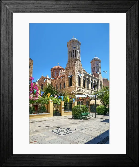Framed Print : Greece, Athens, Agia Paraskevi Church Framed Print : Greece, Athens, Agia Paraskevi Church