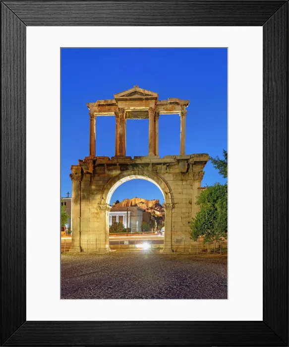Framed Print : Greece, Athens, Arch of Hadrian Framed Print : Greece, Athens, Arch of Hadrian