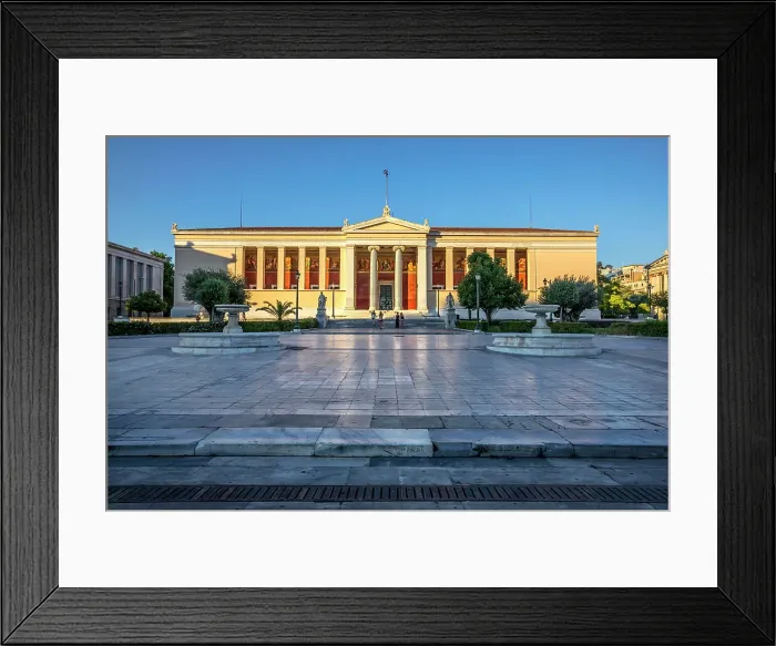 Framed Print : Greece, Athens, The National and Kapodistrian University of Athens Framed Print : Greece, Athens, The National and Kapodistrian University of Athens