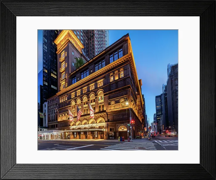 Framed Print : New York City, Manhattan, Midtown, Carnegie Hall Framed Print : New York City, Manhattan, Midtown, Carnegie Hall