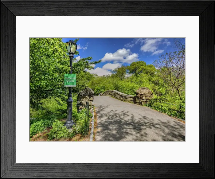 Framed Print : New York City, Manhattan, Gapstow Bridge Framed Print : New York City, Manhattan, Gapstow Bridge