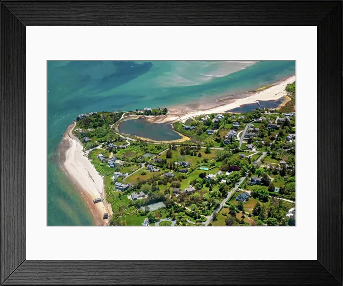 Framed Print : Massachusetts, New England, Cape Cod, Aerial view Framed Print : Massachusetts, New England, Cape Cod, Aerial view