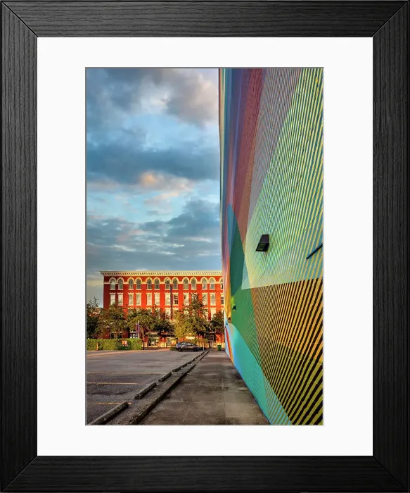 Framed Print : Louisiana, New Orleans, The Contemporary Arts Center and Mural at NOLA Art District Framed Print : Louisiana, New Orleans, The Contemporary Arts Center and Mural at NOLA Art District