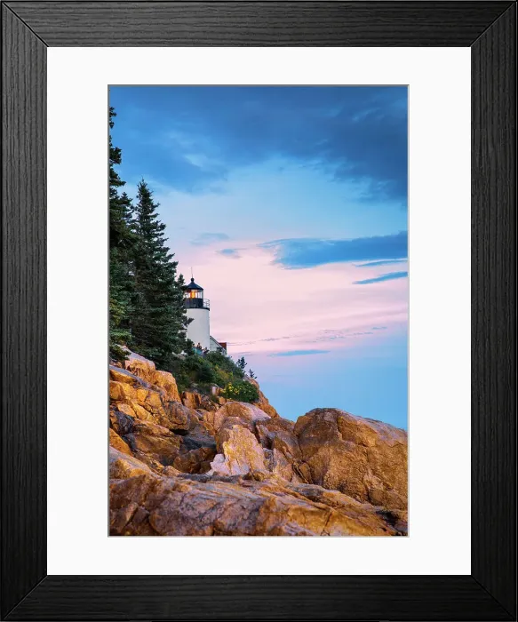 Framed Print : Maine, Bass Harbor, Bass Harbor Head Lighthouse Framed Print : Maine, Bass Harbor, Bass Harbor Head Lighthouse