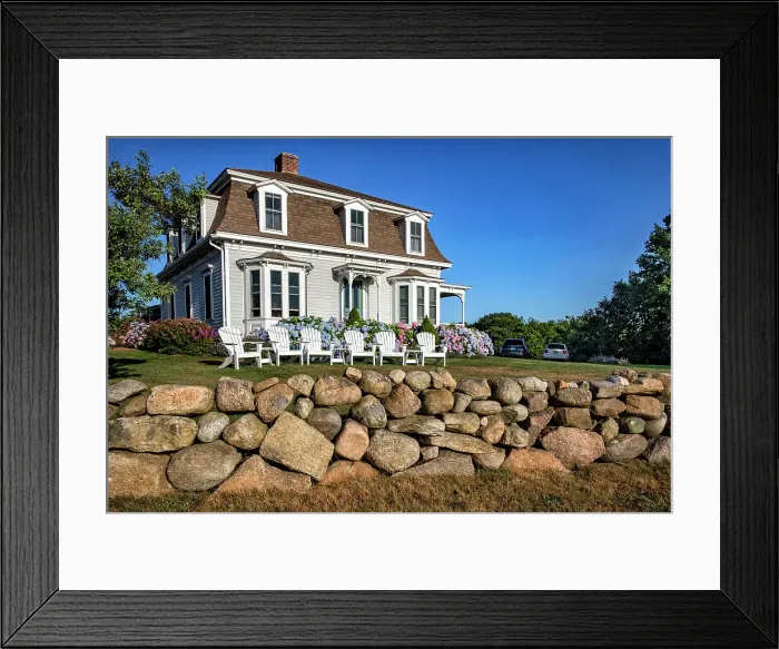 Framed Print : Rhode Island, Block Island Scene Framed Print : Rhode Island, Block Island Scene