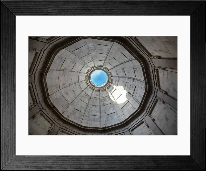 Framed Print : Mississippi, Vicksburg, Ceiling of The Illinois State Memorial (1899) Framed Print : Mississippi, Vicksburg, Ceiling of The Illinois State Memorial (1899)