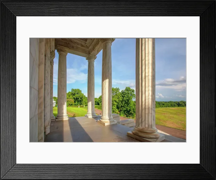 Framed Print : Mississippi, Vicksburg, Columns of The Illinois State Memorial at the top of the battle field (1899) Framed Print : Mississippi, Vicksburg, Columns of The Illinois State Memorial at the top of the battle field (1899)