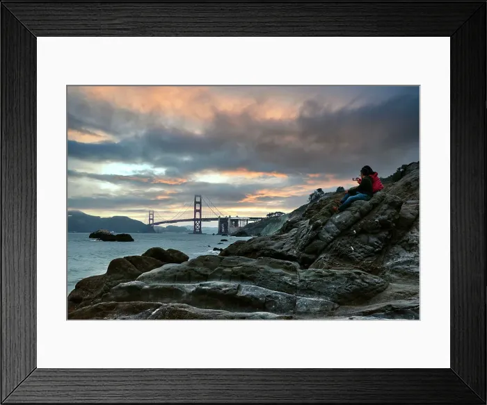Framed Print : California, San Francisco, Golden Gate Bridge Framed Print : California, San Francisco, Golden Gate Bridge