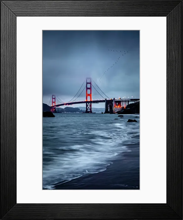 Framed Print : California, San Francisco, Golden Gate Bridge Framed Print : California, San Francisco, Golden Gate Bridge