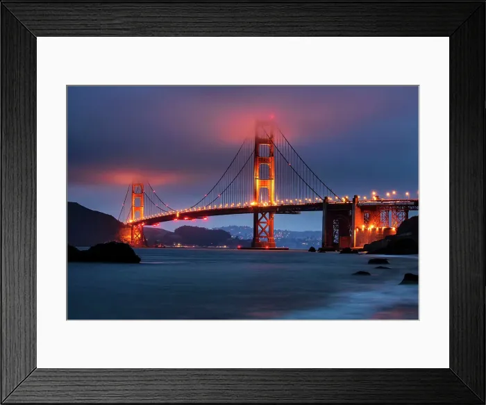 Framed Print : California, San Francisco, Golden Gate Bridge Framed Print : California, San Francisco, Golden Gate Bridge