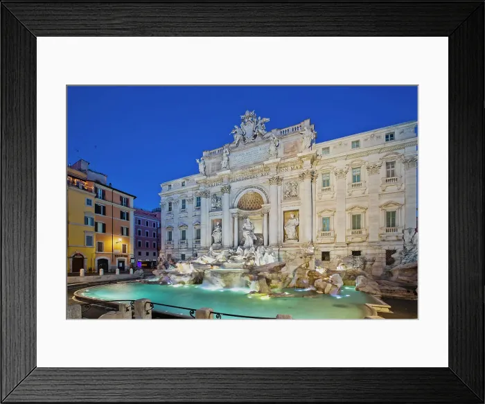 Framed Print : Italy, Rome, Trevi Fountain Framed Print : Italy, Rome, Trevi Fountain