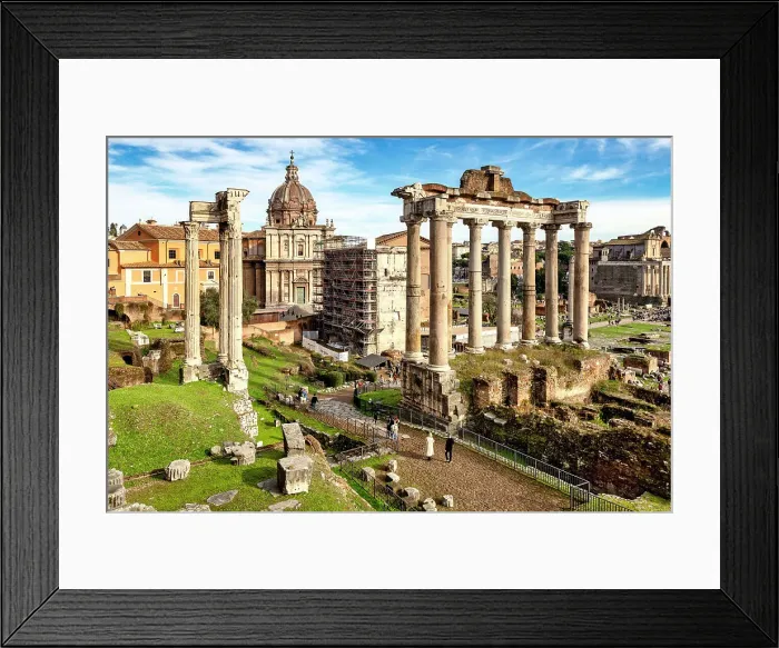 Framed Print : Italy, Rome, Latium, Lazio, Seven Hills of Rome, Roma district, Rome, Roma, Roman Forum, Foro Romano, View over the Roman Forum Framed Print : Italy, Rome, Latium, Lazio, Seven Hills of Rome, Roma district, Rome, Roma, Roman Forum, Foro Romano, View over the Roman Forum