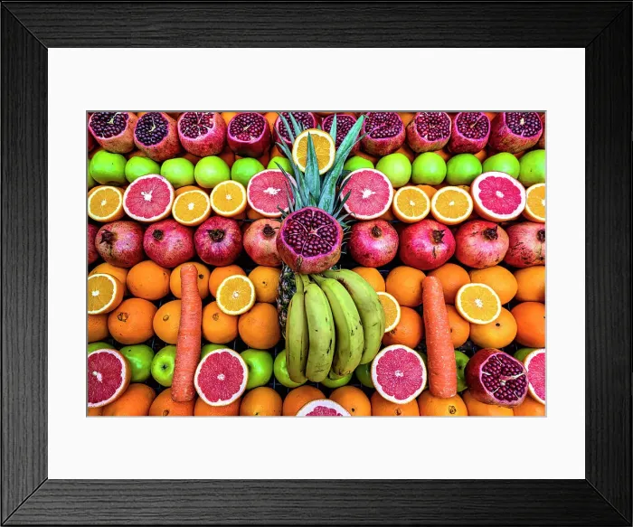 Framed Print : Fruit Display Framed Print : Fruit Display