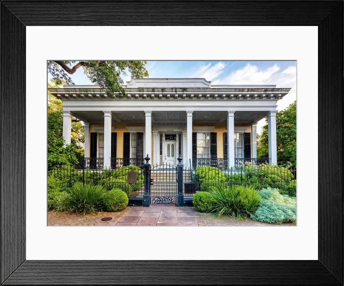 Framed Print : Louisiana, New Orleans, Historic homes in the French Quarter Framed Print : Louisiana, New Orleans, Historic homes in the French Quarter
