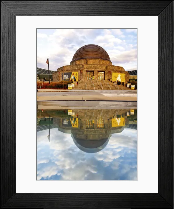 Framed Print : Illinois, Chicago, Adler Planetarium Framed Print : Illinois, Chicago, Adler Planetarium