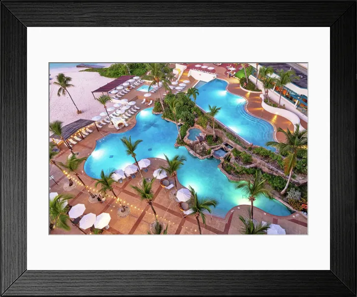 Framed Print : Barbados, Needham's Point, Hilton Barbados Resort Framed Print : Barbados, Needham's Point, Hilton Barbados Resort