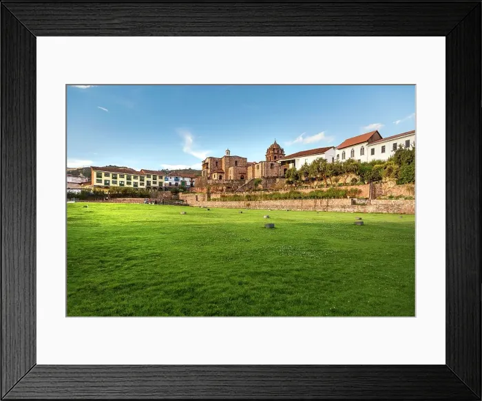 Framed Print : Peru, Cuzco City, Temple of the Sun