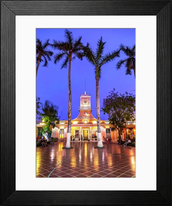 Framed Print : Peru, Lima, Barranco, Municipal Library building Framed Print : Peru, Lima, Barranco, Municipal Library building