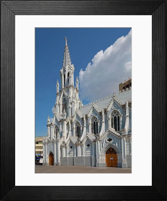 Framed Print : Colombia, Cali, La Ermita church Framed Print : Colombia, Cali, La Ermita church