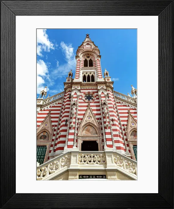 Framed Print : Colombia, Bogota, Old Town, La Candelaria Church Framed Print : Colombia, Bogota, Old Town, La Candelaria Church