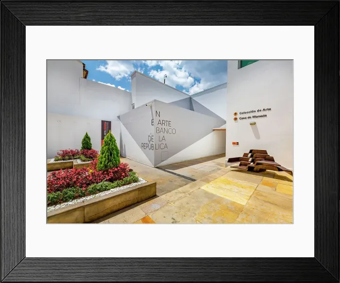 Framed Print : Colombia, Bogota, Banco de la Republica Museum Framed Print : Colombia, Bogota, Banco de la Republica Museum