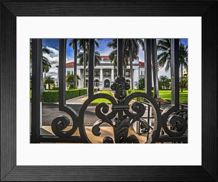 Framed Print : Florida, Palm Beach, Flagler Museum Framed Print : Florida, Palm Beach, Flagler Museum
