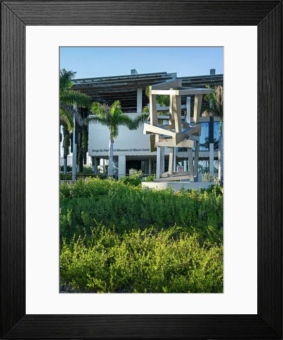Framed Print : Florida, Downtown Miami, Perez Art Museum Miami, exterior, Jedd Novatt, Chaos Bizkaia, 2013, Sculpture Framed Print : Florida, Downtown Miami, Perez Art Museum Miami, exterior, Jedd Novatt, Chaos Bizkaia, 2013, Sculpture