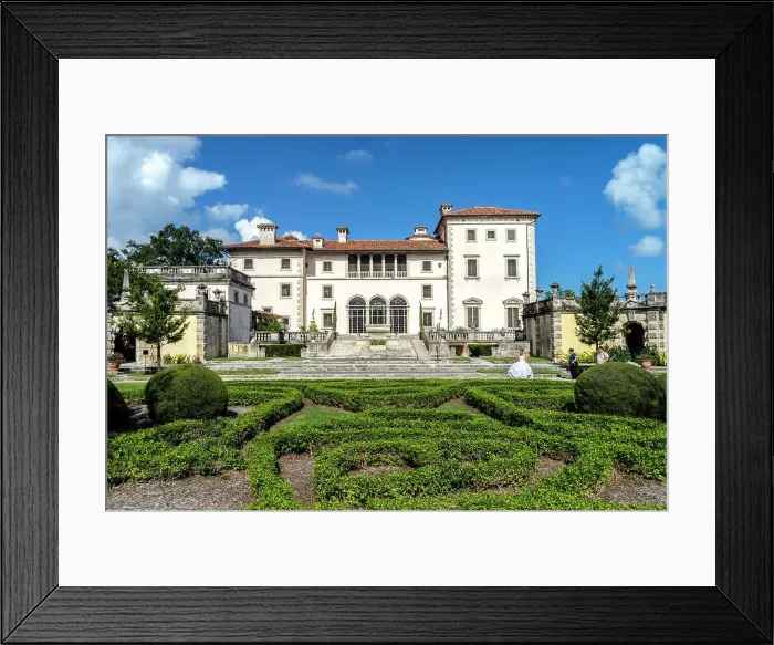 Framed Print : Florida, Miami, Villa Vizcaya Framed Print : Florida, Miami, Villa Vizcaya