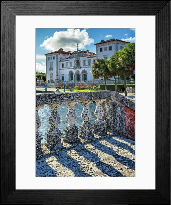 Framed Print : Florida, Miami, Villa Vizcaya Framed Print : Florida, Miami, Villa Vizcaya