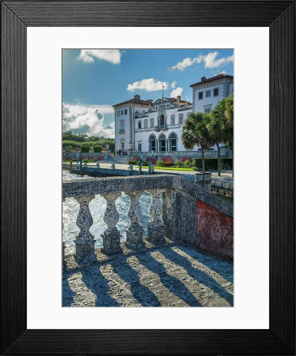 Framed Print : Florida, Miami, Villa Vizcaya Framed Print : Florida, Miami, Villa Vizcaya