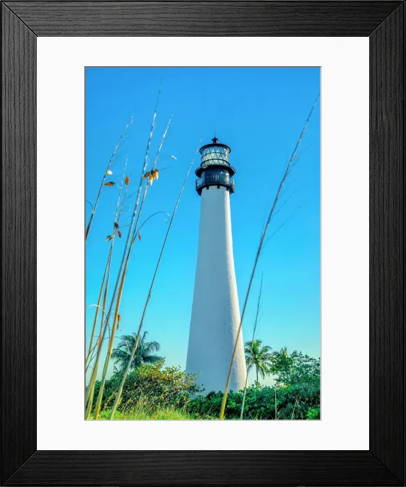 Framed Print : Florida, Key Biscayne, Bill Baggs Cape Florida State Park Framed Print : Florida, Key Biscayne, Bill Baggs Cape Florida State Park