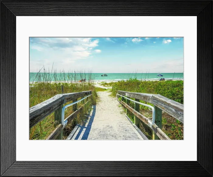 Framed Print : Florida, Sanibel Island, Beach Framed Print : Florida, Sanibel Island, Beach