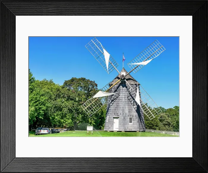 Framed Print : New York, Long Island, Old Hook Mill, East Hampton Framed Print : New York, Long Island, Old Hook Mill, East Hampton