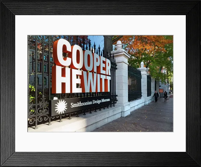 Framed Print : New York City, Manhattan, Cooper Hewitt Museum