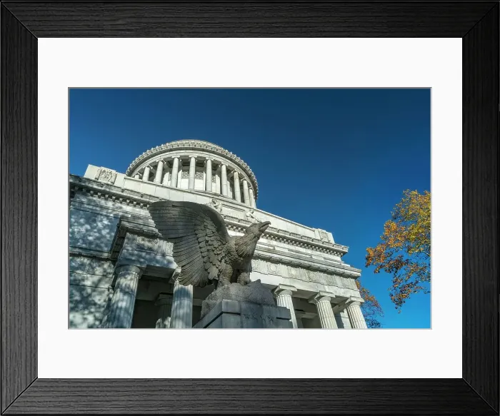 Framed Print : New York City, Upper Manhattan, Riverside Park, Grant's Tomb